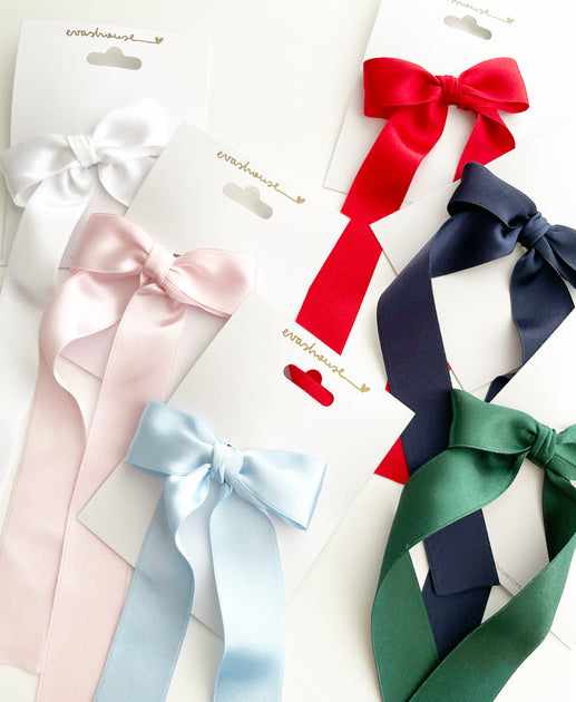 Long Tail Grosgrain Bow 