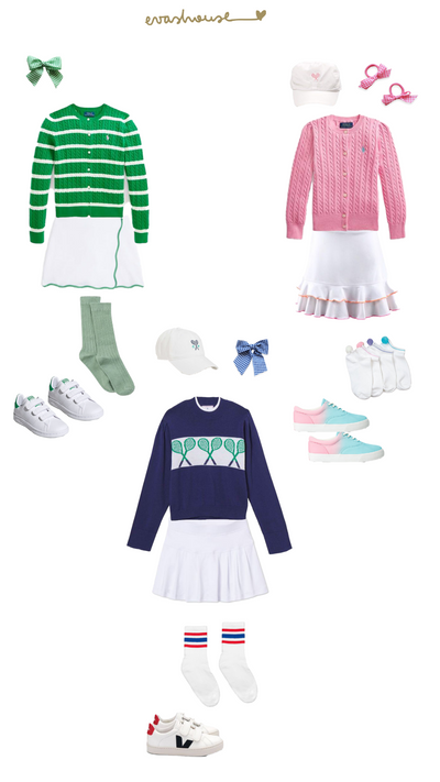 Outfit of the day for a tennis match