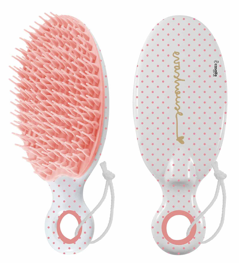 WET-N-DRY HAIR BRUSH (FUCHSIA) - CALA PRODUCTS